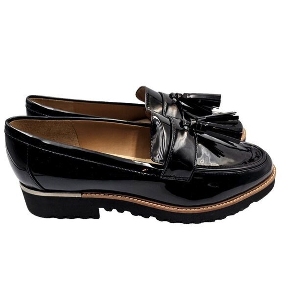 FrancoSarto Women's Carolynn Wide [ Black ] Slip Ons - F1177S1001 Size 10 - Picture 6 of 7